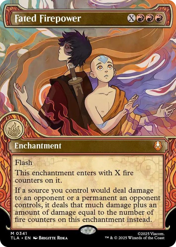 0341 Fated Firepower (Showcase) M The Last Airbender