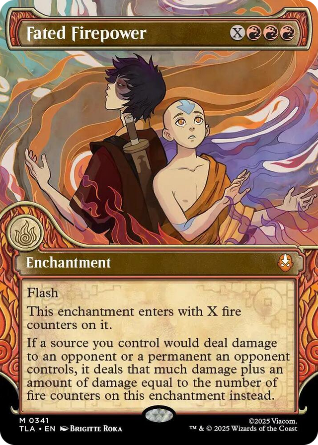 0341 Fated Firepower (Showcase) M The Last Airbender