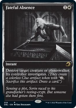 0018 Fateful Absence R Innistrad: Double Feature