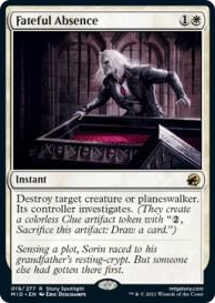 0018 Fateful Absence R Innistrad: Midnight Hunt