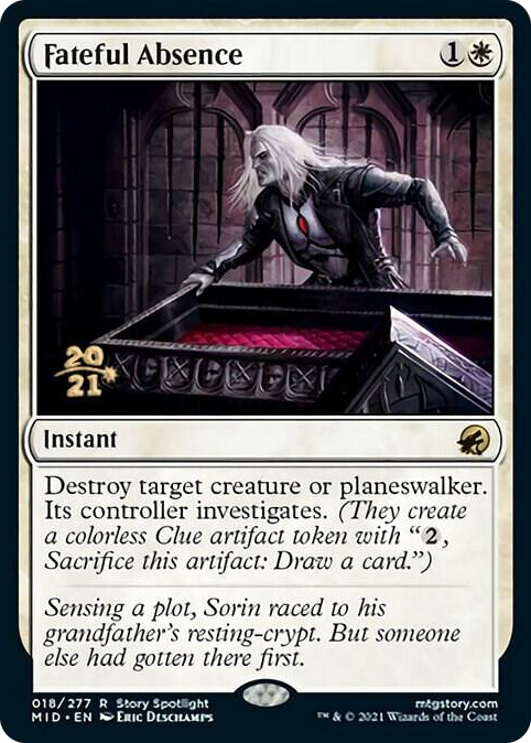 Fateful Absence #18 R - Prerelease Cards Pokemon card