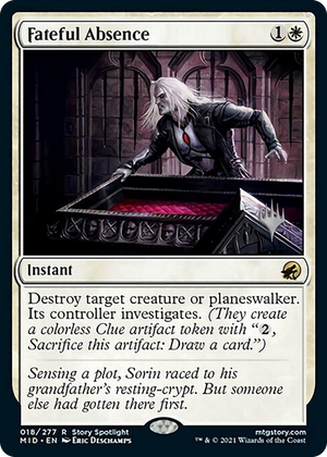 0018 Fateful Absence R Promo Pack: Innistrad: Midnight Hunt
