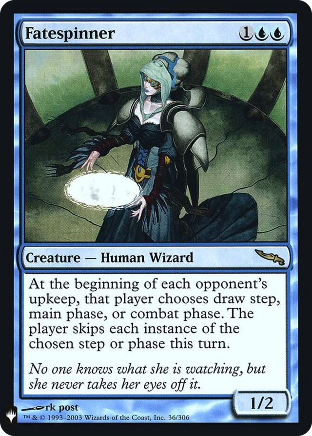 0036 Fatespinner R The List Reprints