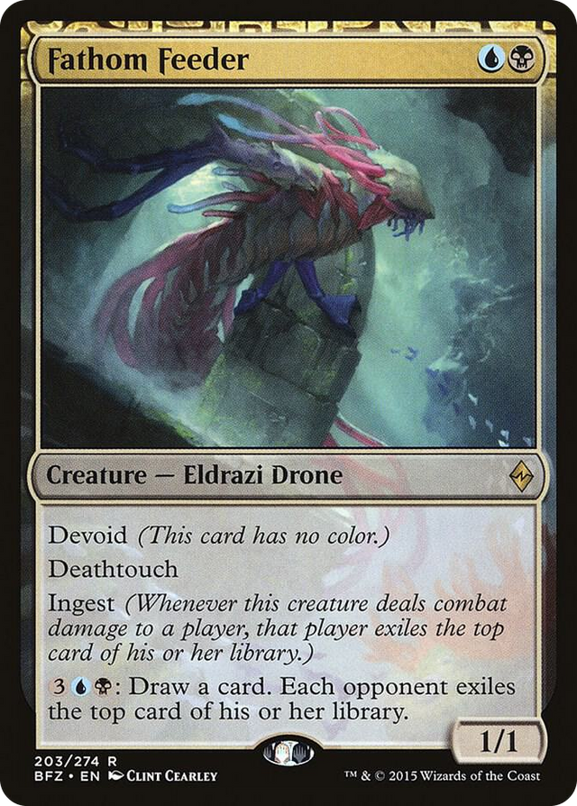 0203 Fathom Feeder R Battle for Zendikar