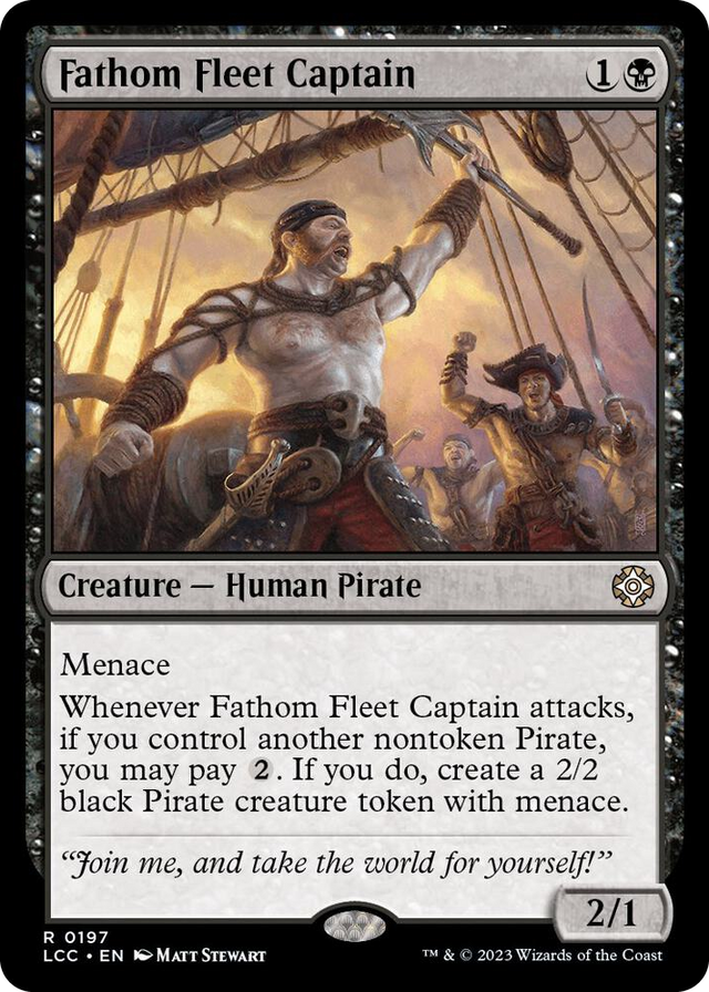 0197 Fathom Fleet Captain R Commander: The Lost Caverns of Ixalan