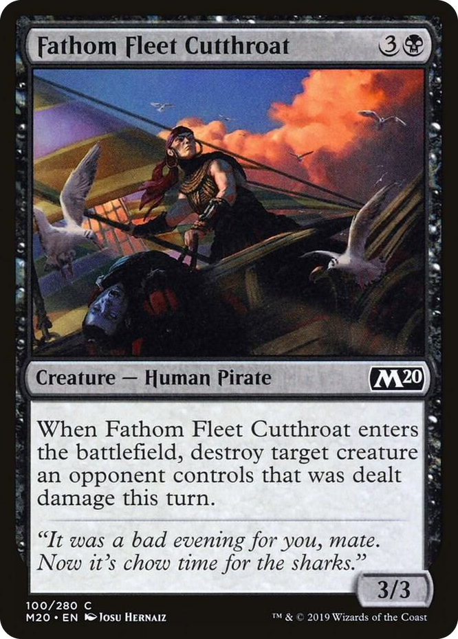 0100 Fathom Fleet Cutthroat C Core Set 2020