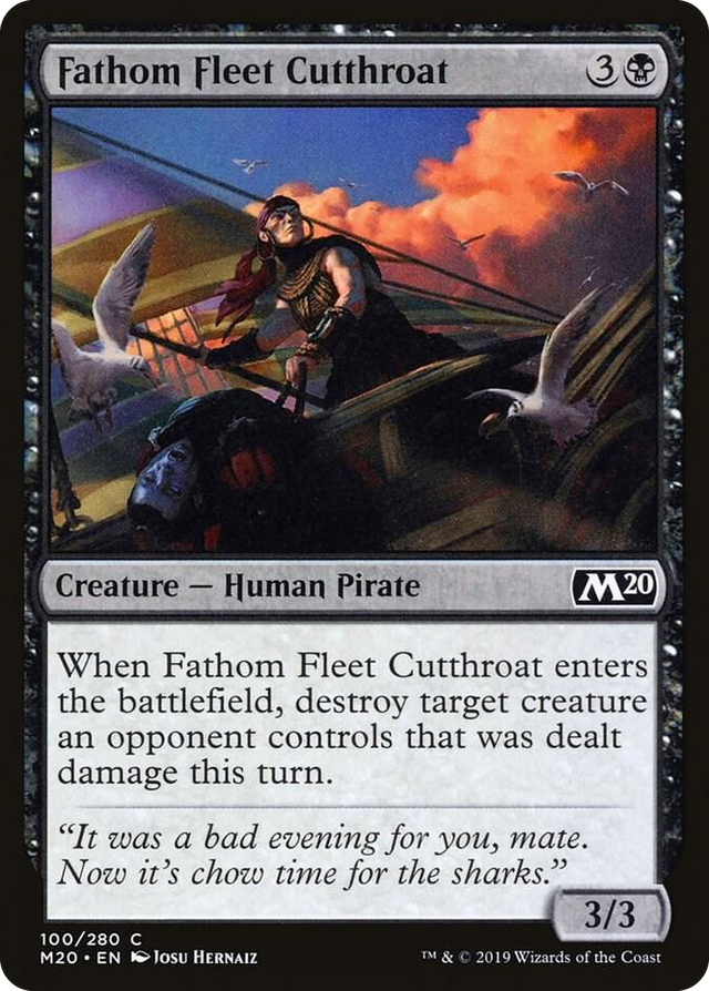 0100 Fathom Fleet Cutthroat C Core Set 2020