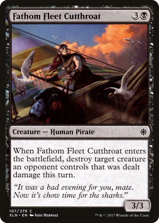 0107 Fathom Fleet Cutthroat C Ixalan