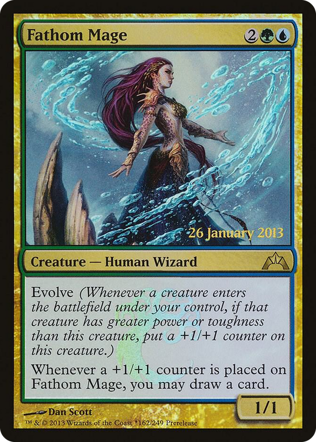 0162 Fathom Mage P Prerelease Cards