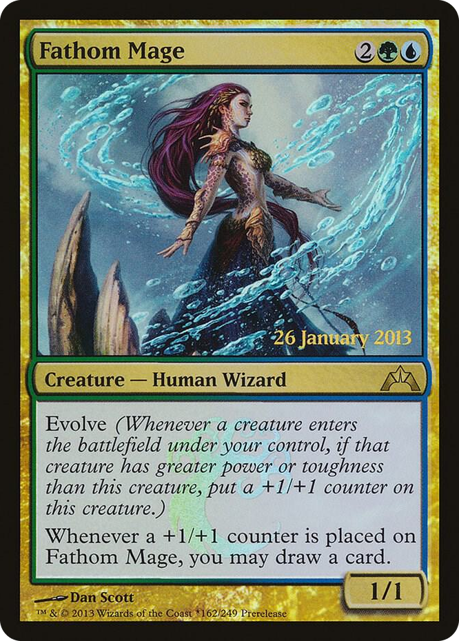 Fathom Mage #162 P - Prerelease Cards Pokemon card