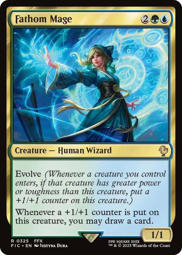 0325 Fathom Mage R Commander: FINAL FANTASY