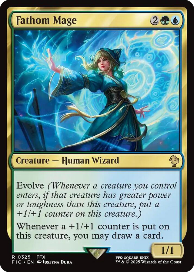 0325 Fathom Mage R Commander: FINAL FANTASY