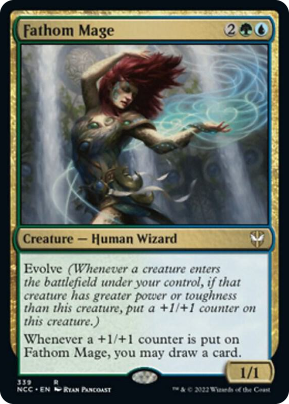 0339 Fathom Mage R Commander: Streets of New Capenna