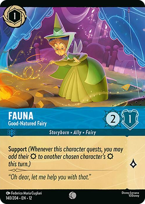 0140 Fauna - Good-Natured Fairy (Foil) Common Wilds Unknown