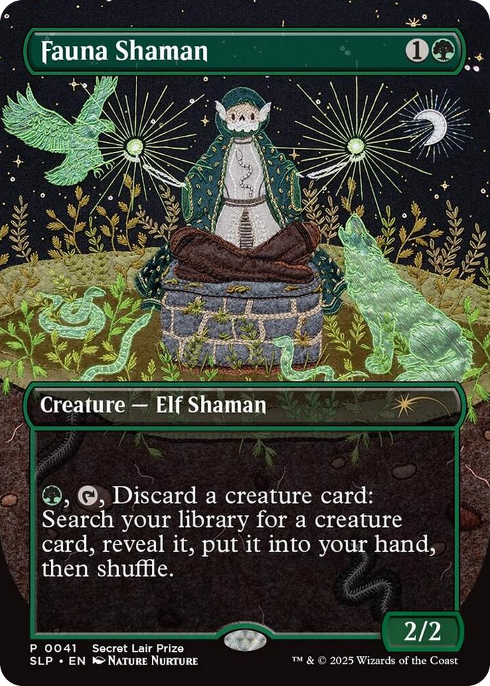 Fauna Shaman #41 P - Secret Lair Showdown Pokemon card