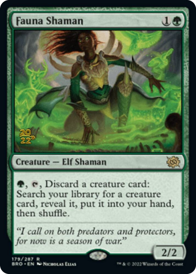 0179 Fauna Shaman R Prerelease Cards