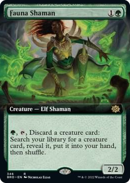0346 Fauna Shaman (Extended Art) R The Brothers' War
