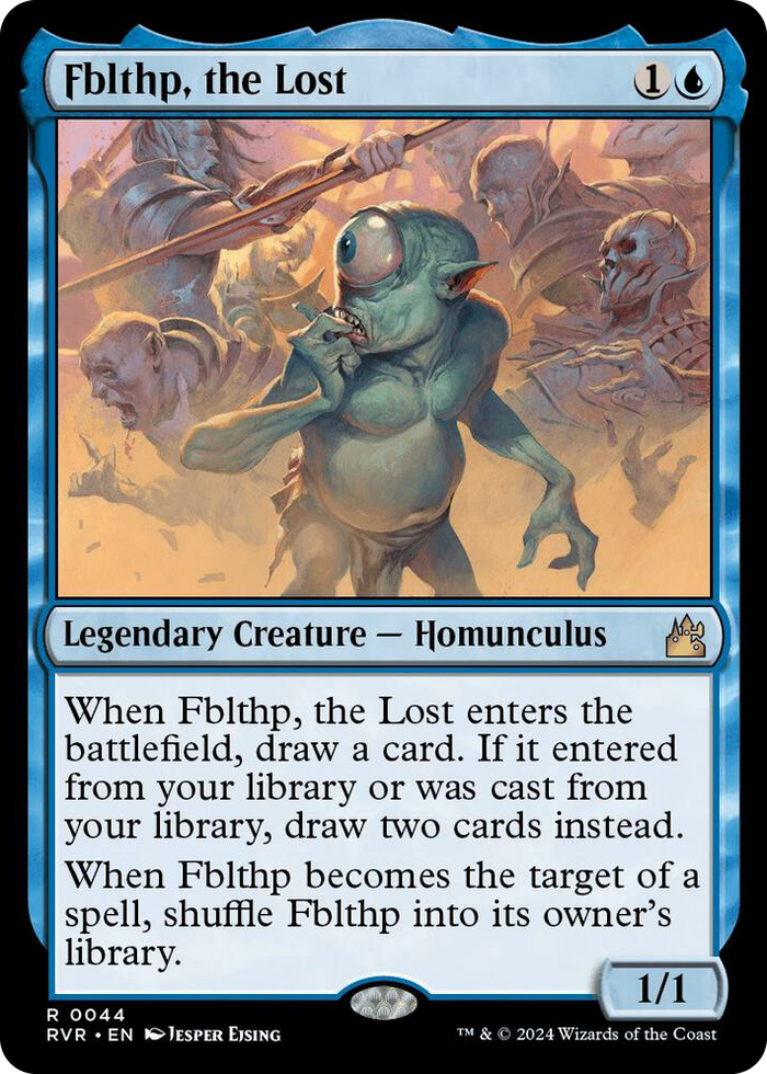 Fblthp, the Lost #44 R - Ravnica Remastered Pokemon card