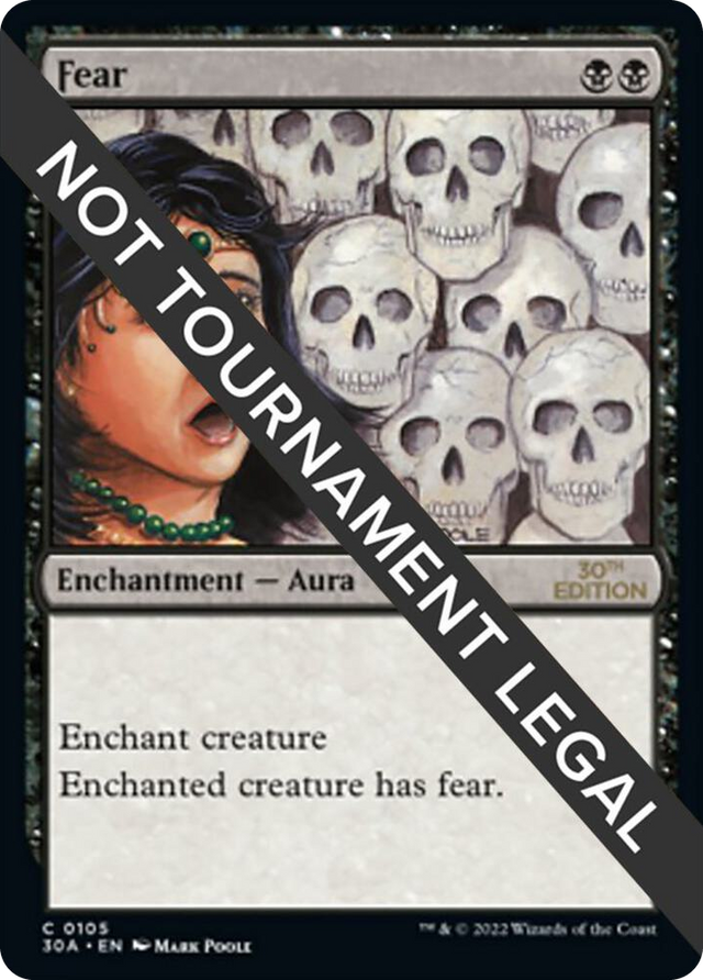 0105 Fear C 30th Anniversary Edition
