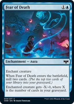 0059 Fear of Death C Innistrad: Crimson Vow