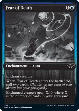 0326 Fear of Death C Innistrad: Double Feature