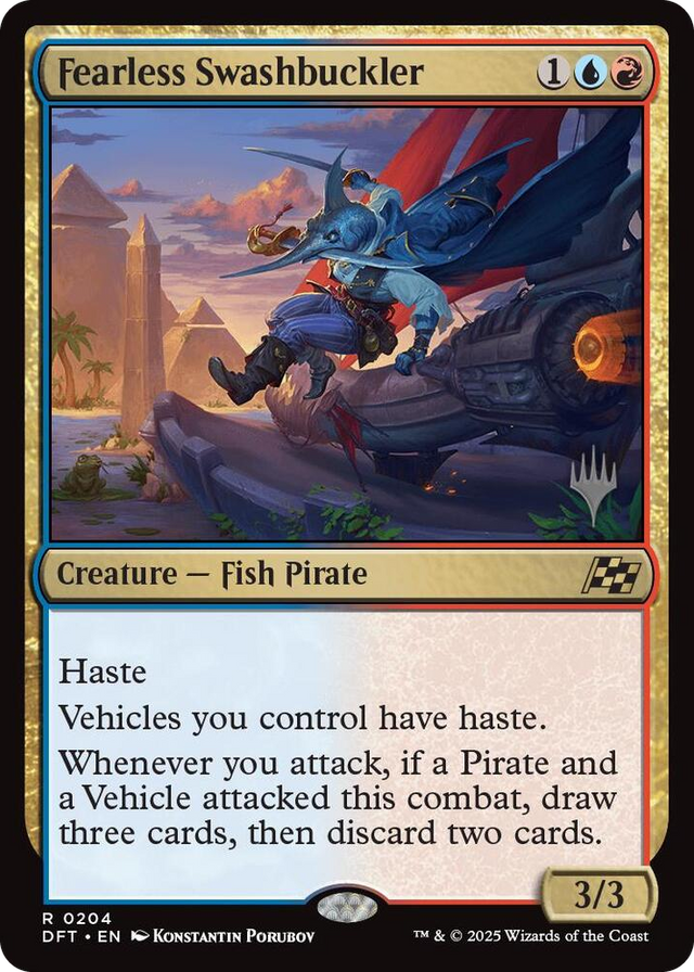 0204 Fearless Swashbuckler R Promo Pack: Aetherdrift