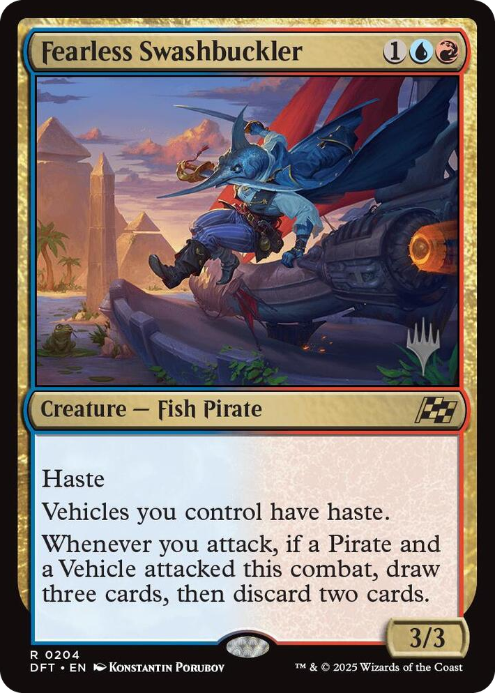 0204 Fearless Swashbuckler R Promo Pack: Aetherdrift