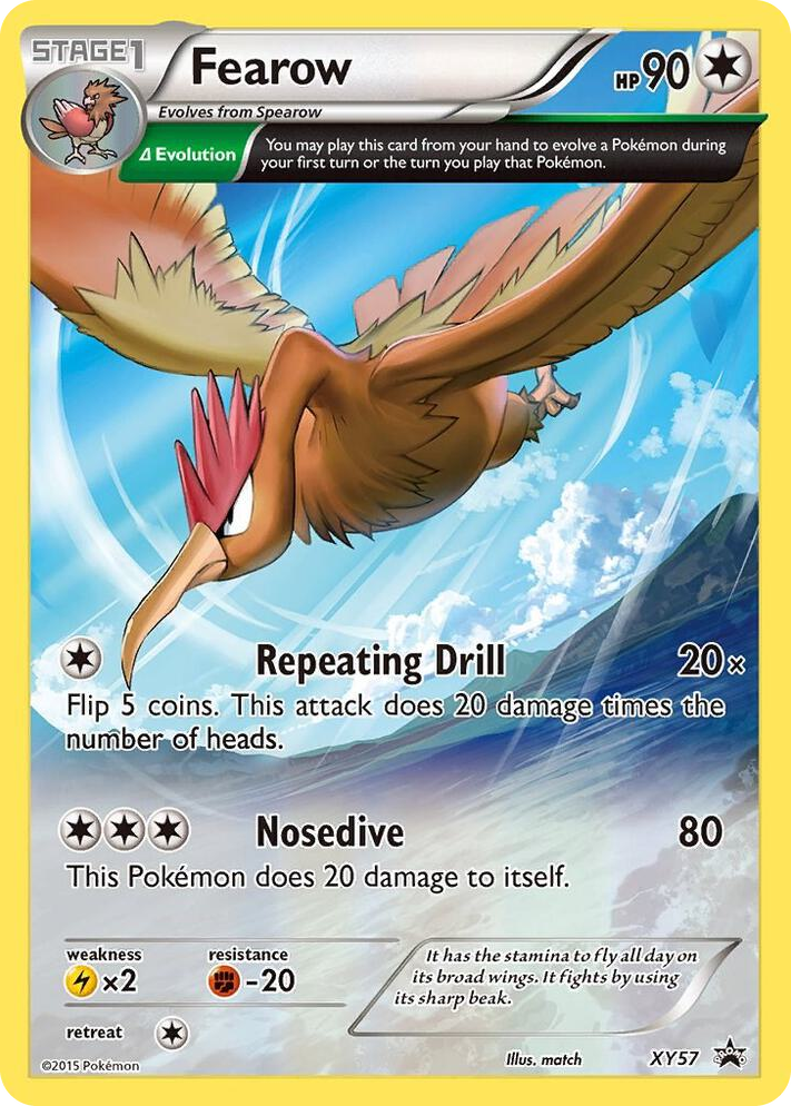 XY057 Fearow Promo XY Promos