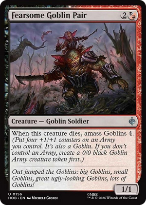 0156 Fearsome Goblin Pair U The Hobbit