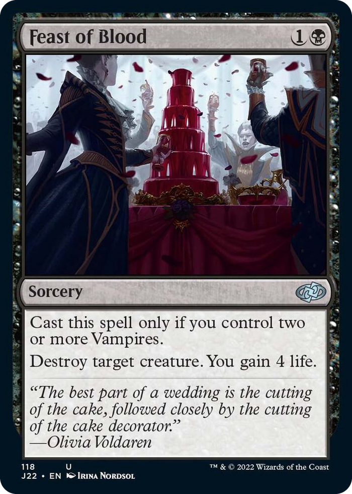 Feast of Blood #118 U - Jumpstart 2022 Pokemon card