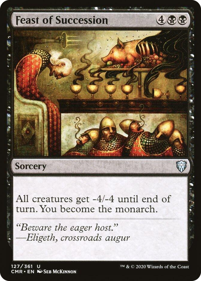0127 Feast of Succession U Commander Legends