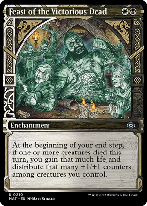 0210 Feast of the Victorious Dead (Halo Foil) U March of the Machine: The Aftermath