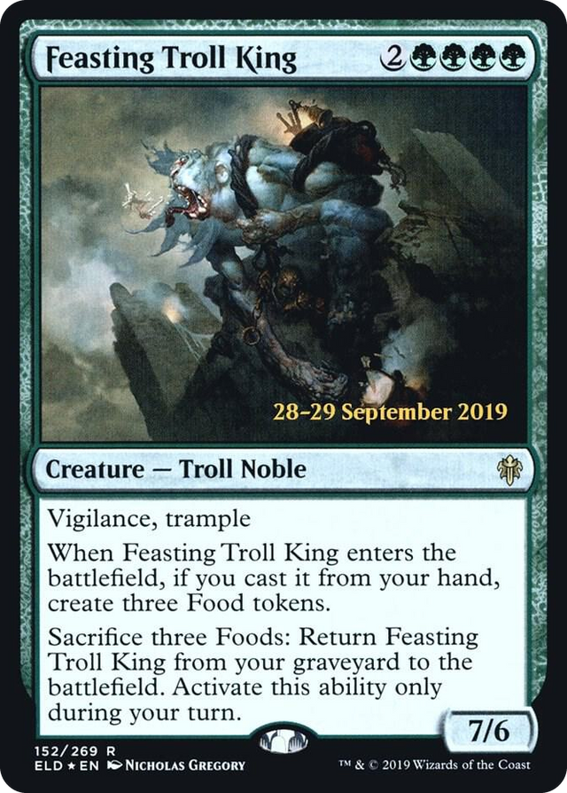 0152 Feasting Troll King R Prerelease Cards