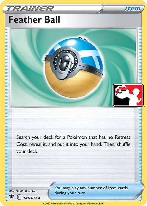0141 Feather Ball Uncommon Prize Pack Series Cards