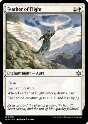 0013 Feather of Flight U Bloomburrow