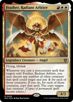 0006 Feather, Radiant Arbiter M Commander: Murders at Karlov Manor