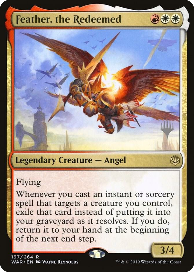 0197 Feather, the Redeemed R Promo Pack: Theros Beyond Death
