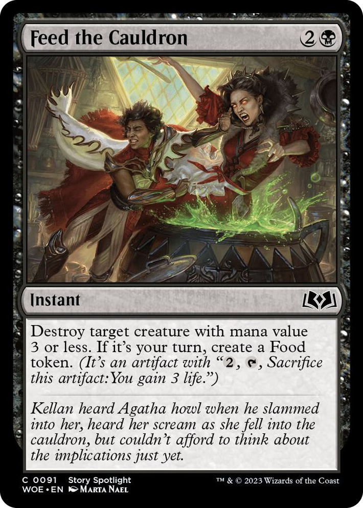 0091 Feed the Cauldron C Wilds of Eldraine