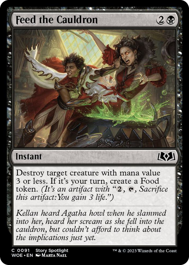 0091 Feed the Cauldron C Wilds of Eldraine