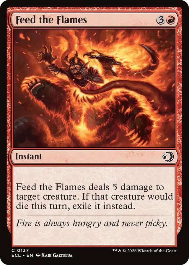 0137 Feed the Flames C Lorwyn Eclipsed
