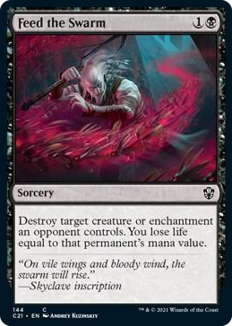 0144 Feed the Swarm C Commander 2021