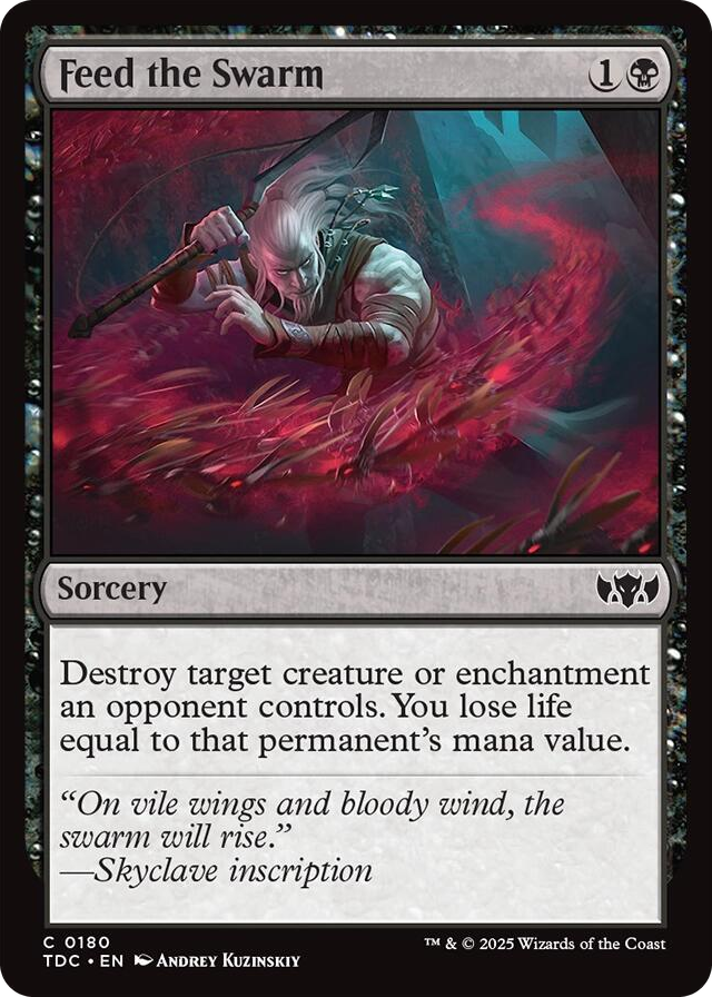 0180 Feed the Swarm C Commander: Tarkir: Dragonstorm