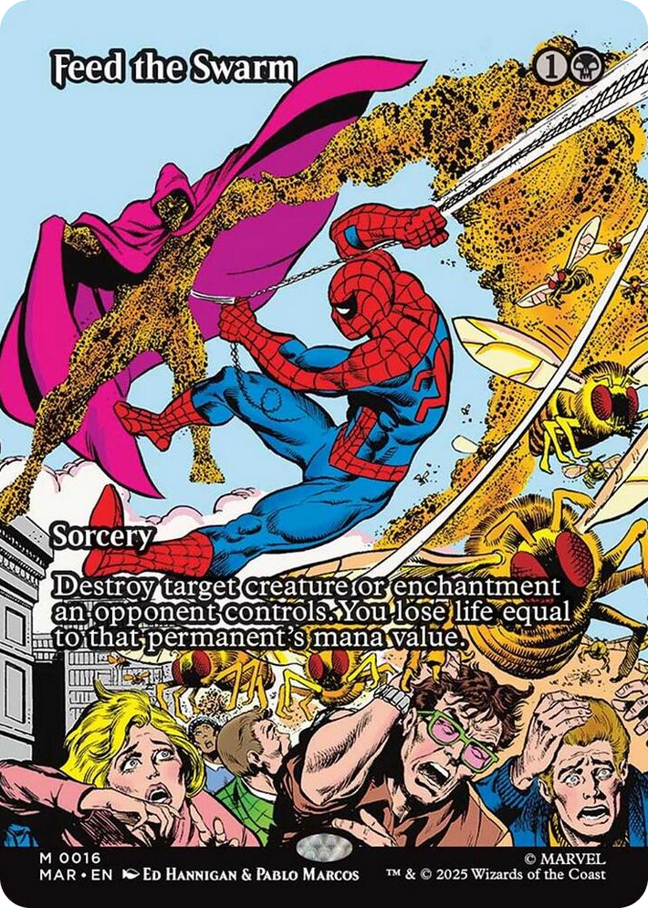 0016 Feed the Swarm (Borderless) M Marvel Universe Eternal-Legal