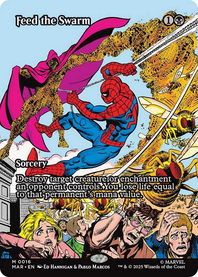 0016 Feed the Swarm (Borderless) M Marvel Universe Eternal-Legal