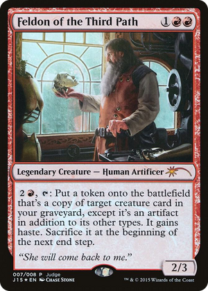 0007 Feldon of the Third Path P Judge Promos