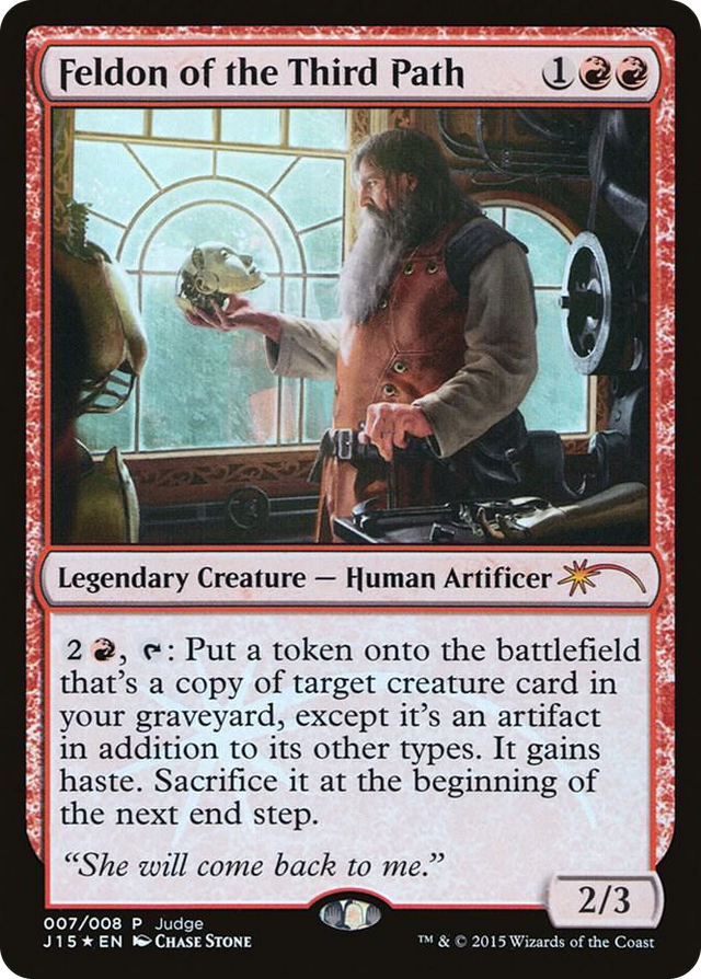 0007 Feldon of the Third Path P Judge Promos