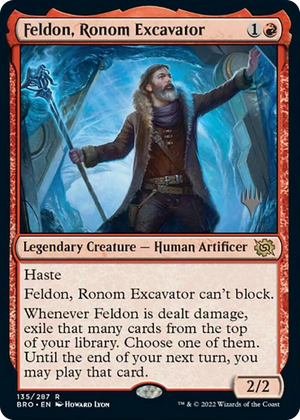 0135 Feldon, Ronom Excavator R Promo Pack: The Brothers' War