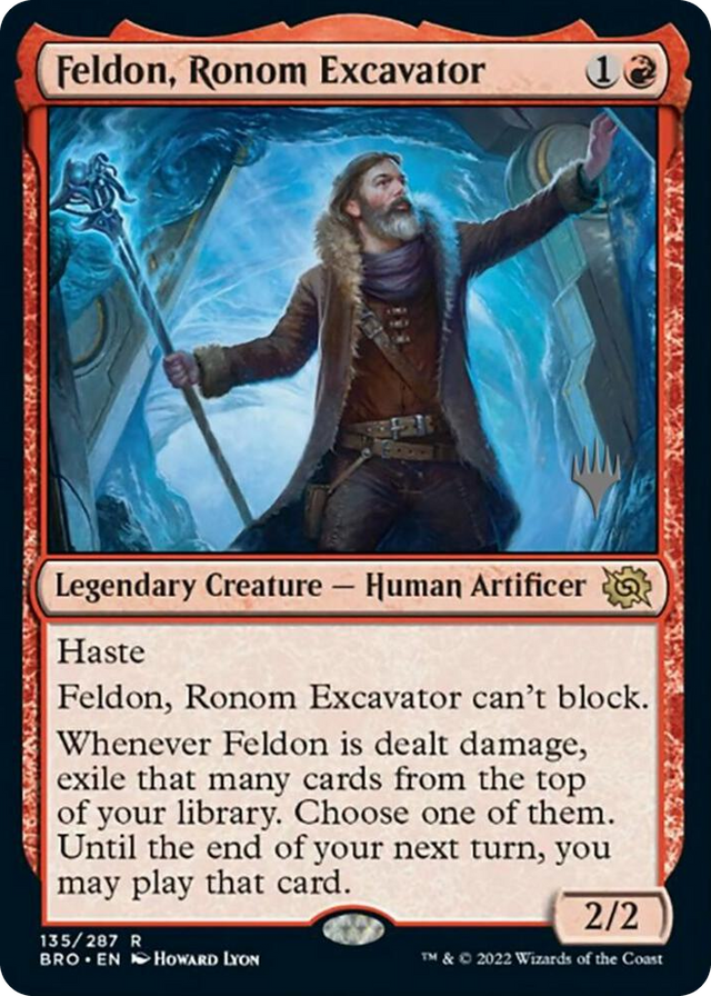 0135 Feldon, Ronom Excavator R Promo Pack: The Brothers' War