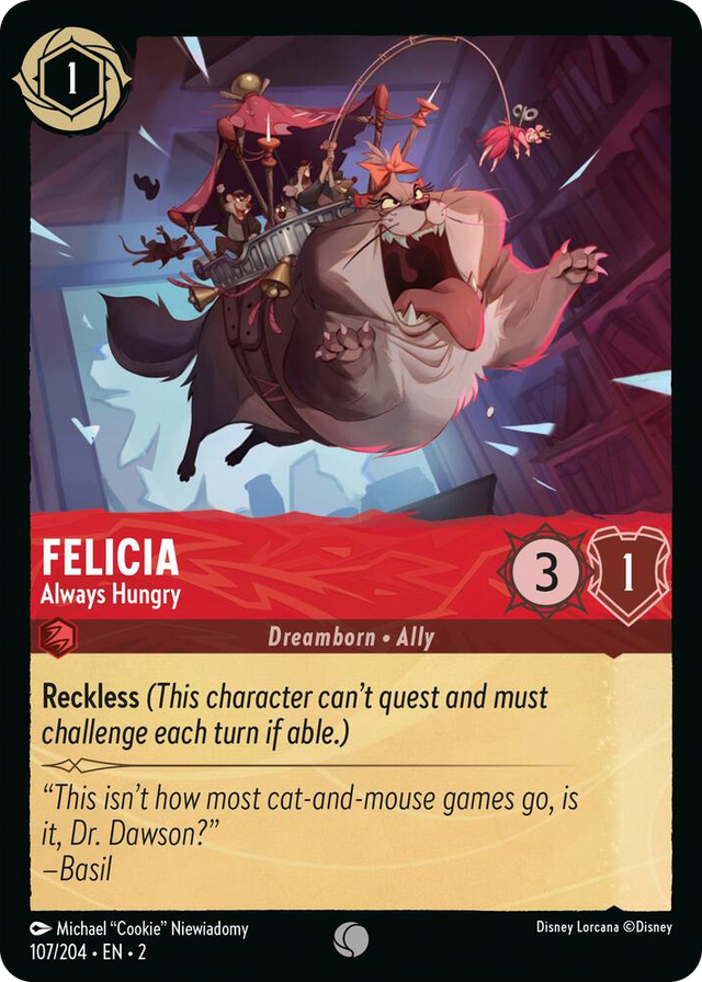0107 Felicia - Always Hungry Common Rise of the Floodborn