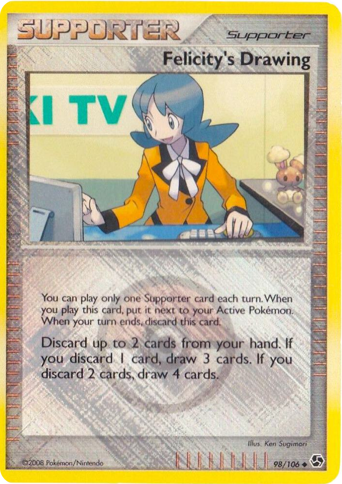 0098 Felicity's Drawing - 098/106 (League Promo) Promo League & Championship Cards